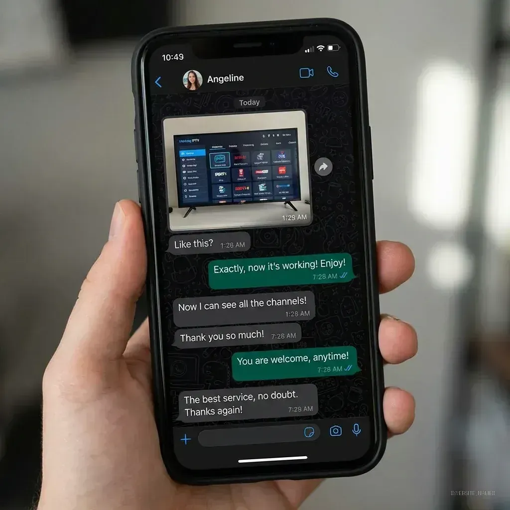 WhatsApp customer chat 4